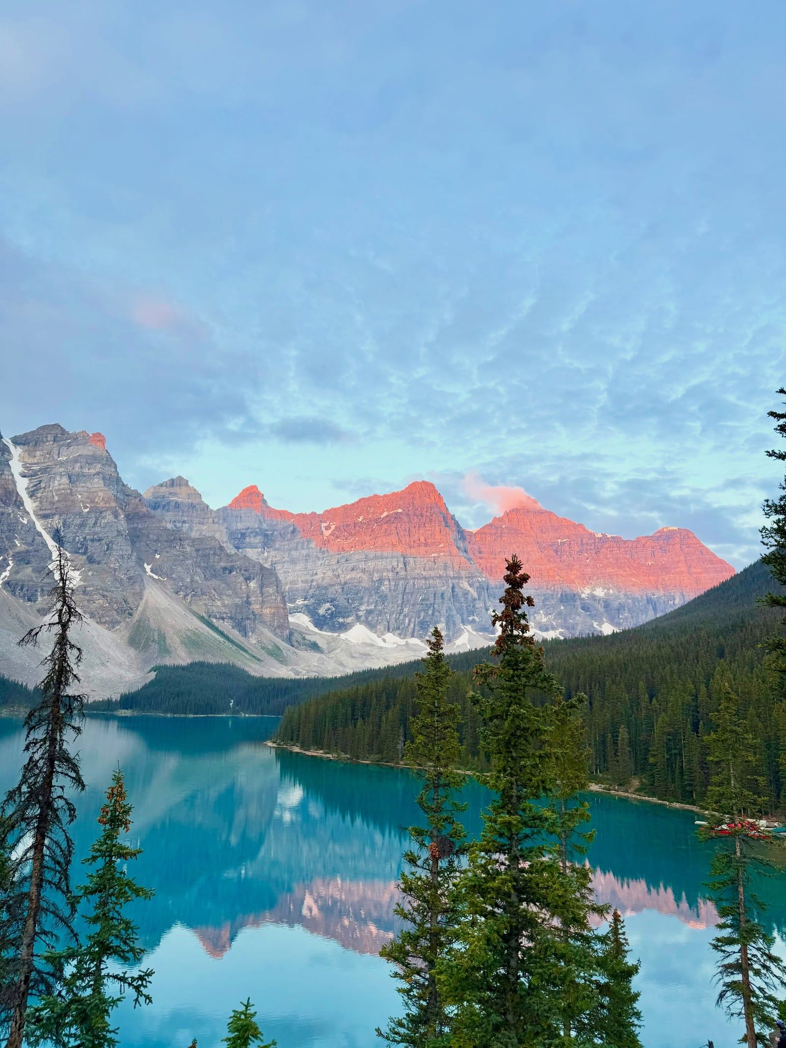 Vue de Parc national Banff