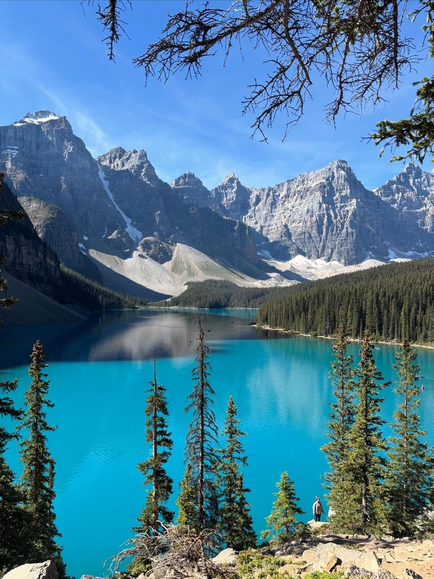Vue de Parc national Banff